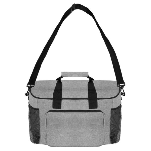 Geanta pentru picnic sau plaja, termoizolanta, 28 litri, gri - Image 7