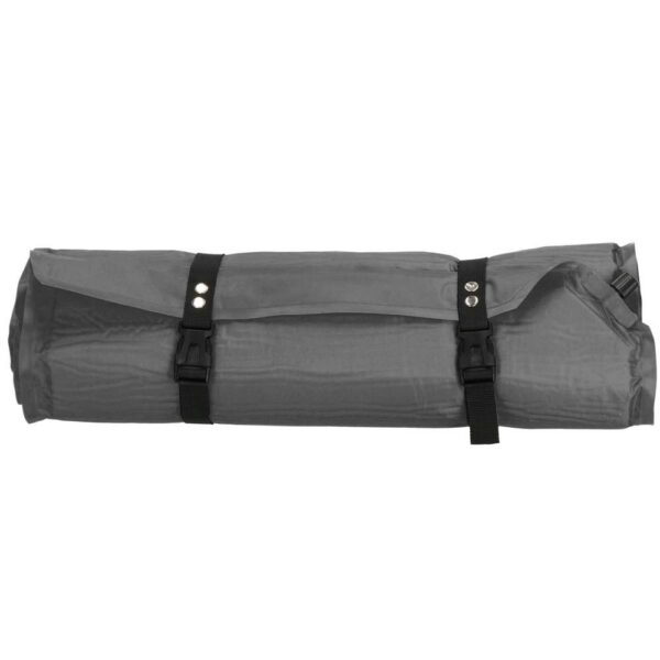 Saltea plabila cu perna din spuma poliuretanica, cu autoumflare, 186x53x2.5cm, gri - Image 9