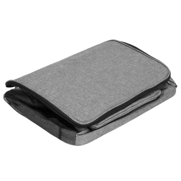 Geanta pentru picnic sau plaja, termoizolanta, 28 litri, gri - Image 9
