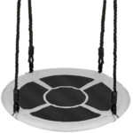 Leagan tip cuib Sersimo NS23, diametru 110cm, inaltime reglabila, pentru exterior, sarcina 150 kg, gri