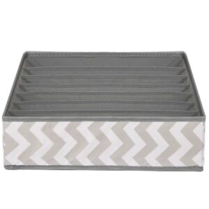 Organizator Sersimo sertar pentru sosete, 7 compartimente, gri alb