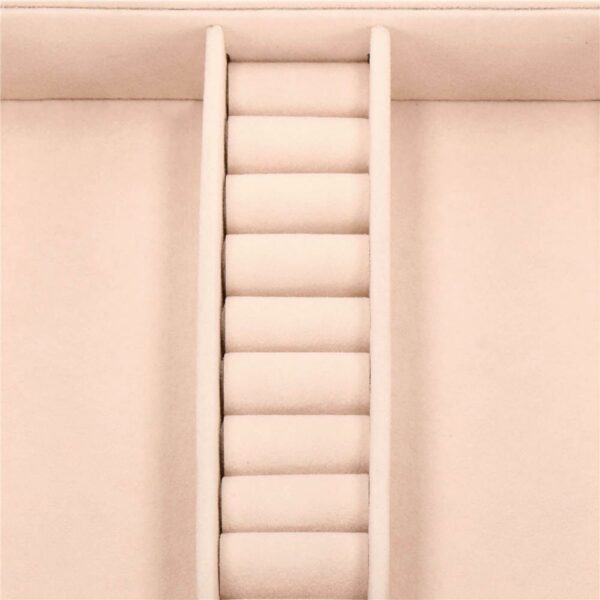 (DL) Cutie depozitare si organizare bijuterii, MDF, piele ecologica, 16 x 16 x 11cm, negru - Image 18