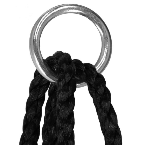 Leagan tip cuib Sersimo NS23, diametru 110cm, inaltime reglabila, pentru exterior, sarcina 150 kg, gri - Image 13