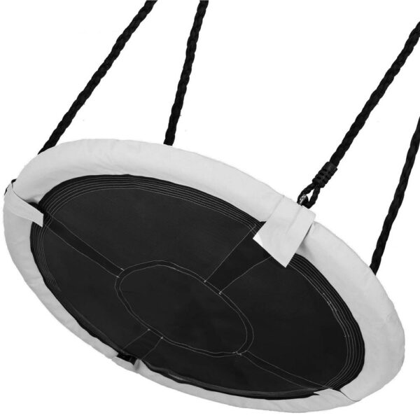 Leagan tip cuib Sersimo NS23, diametru 110cm, inaltime reglabila, pentru exterior, sarcina 150 kg, gri - Image 18
