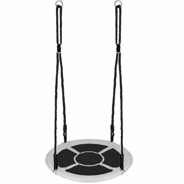Leagan tip cuib Sersimo NS23, diametru 110cm, inaltime reglabila, pentru exterior, sarcina 150 kg, gri - Image 21