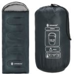 Hálózsák, hordtáskával, 210x73cm, 8-20 fok, szürke színű