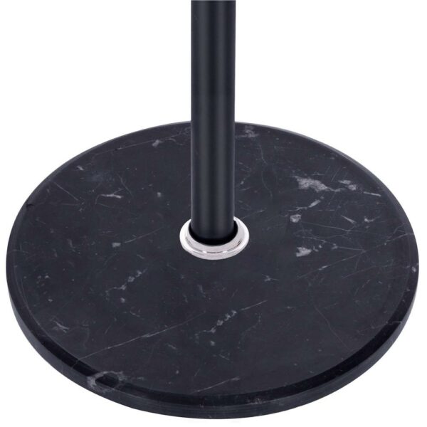 Cuier tip pom din metal Sersimo, 6 agatatoare, 180cm, negru maro - Image 4