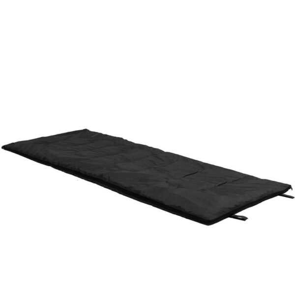 Sac de dormit, cu geanta de transport, 190x73cm, 10-25grade, culoare negru - Image 6