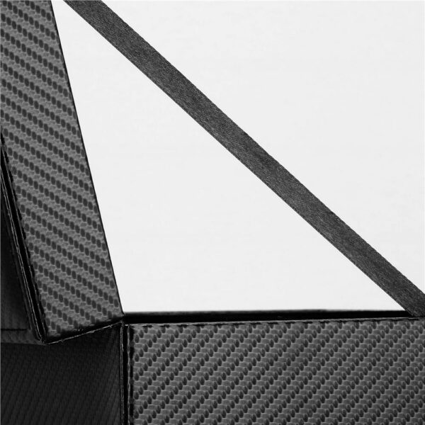 (DL) Óratároló és rendszerező doboz, MDF, ökobőr, 25x20x8cm, korom - Image 10