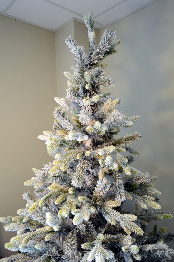Mesterséges karácsonyfa Christmas Deluxe by Sersimo, Frost, vegyes 2D és 3D tűkkel, 220 cm - Image 11