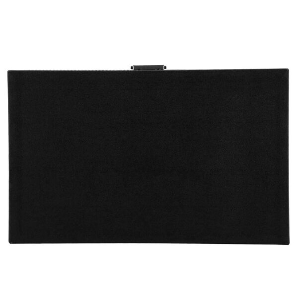 RESIGILAT: (DL) Cutie depozitare si organizare ceasuri si ochelari, MDF, piele ecologica, 33x20x8cm, negru - Image 17