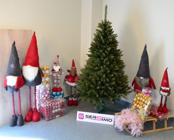 Brad artificial Christmas Deluxe by Sersimo, Nature, 180cm - Image 8