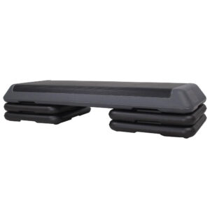 Professzionális aerob fitnesz step pad, 3 magassági szint, maximális terhelhetősége 350 kg
