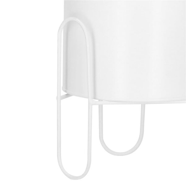 (DL) Suport ghiveci metalic alb GA165, inaltime 21cm - Image 5