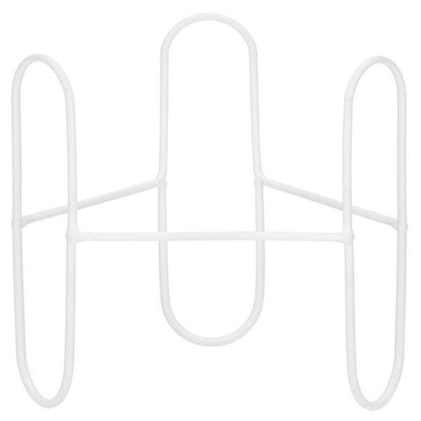(DL) Suport ghiveci metalic alb GA165, inaltime 21cm - Image 6