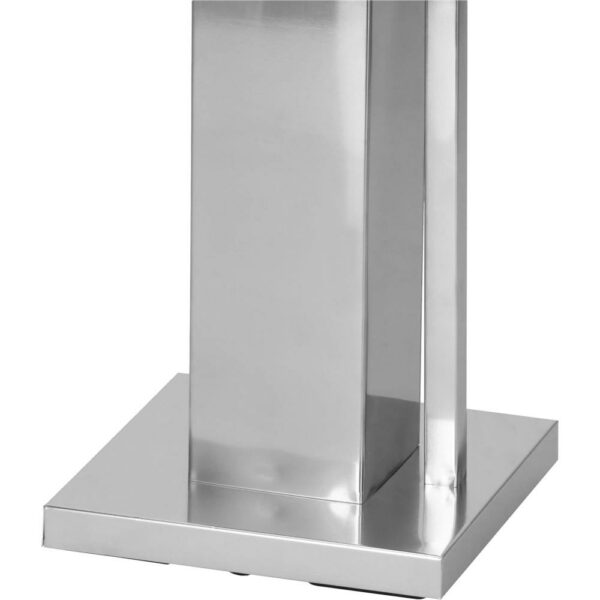 Stand cu perie WC si suport hartie igienica, inox, 75cm, argintiu - Image 6
