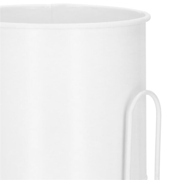(DL) Suport ghiveci metalic alb GA165, inaltime 21cm - Image 7