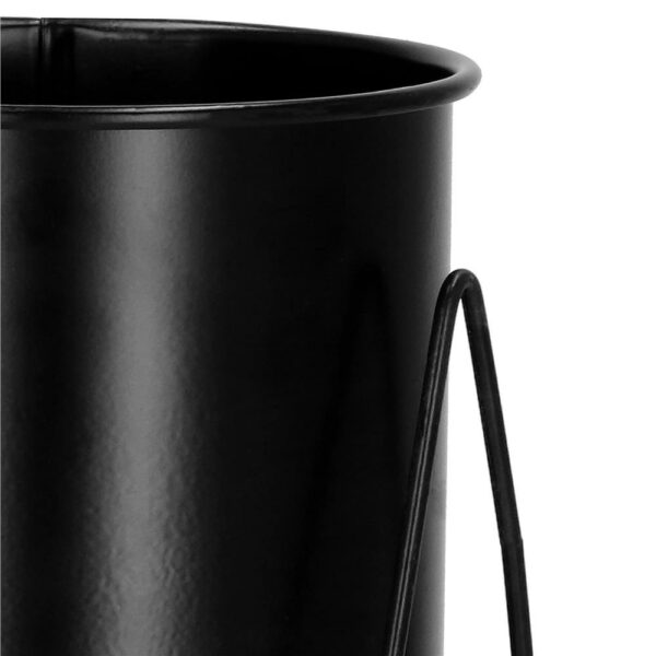 (DL) Suport ghiveci metalic negru GA162, inaltime 19cm - Image 9