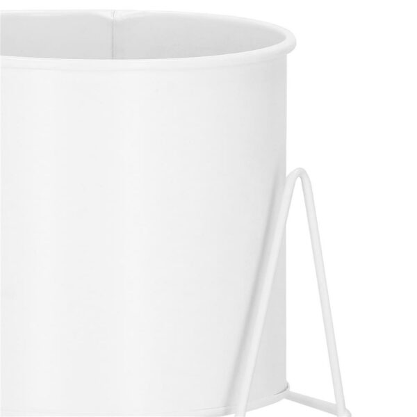 (DL) Suport ghiveci metalic alb GA163, inaltime 22cm - Image 9
