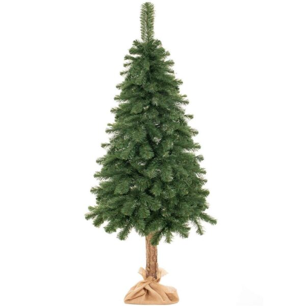 Mesterséges karácsonyfa Christmas Deluxe by Sersimo, fa törzsű talppal, Nature, 220 cm - Image 18