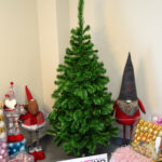 Brad artificial Christmas Deluxe by Sersimo, Duo, doua nuante verde, 180cm