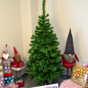 Brad artificial Christmas Deluxe by Sersimo, Duo, doua nuante verde, 180cm
