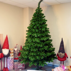 Brad artificial Christmas Deluxe by Sersimo, Duo, doua nuante verde, 260cm