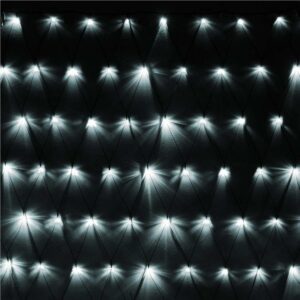 (DL) Ghirlanda luminoasa tip perdea 160 LED-uri, 2x2.6m, pentru interior/exterior, iluminare alb