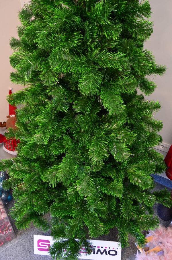 Mesterséges karácsonyfa Christmas Deluxe by Sersimo, Duo, két árnyalatú zöld színben, 220 cm - Image 9