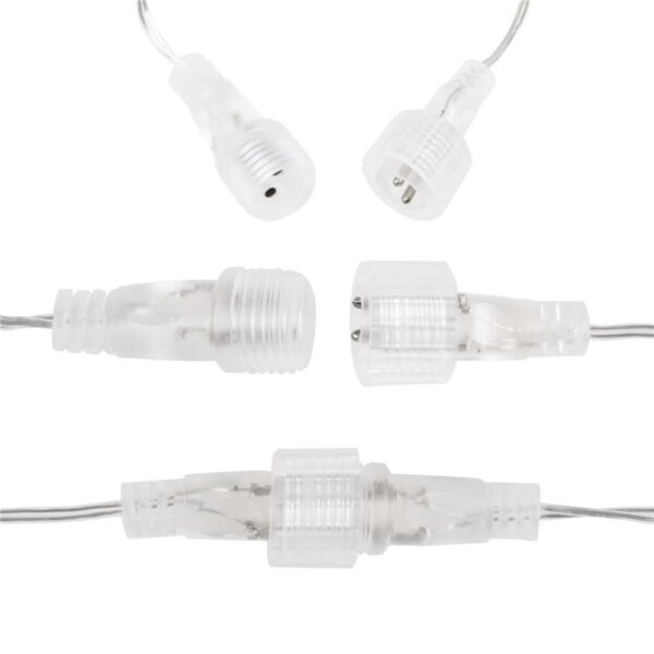 Fényfüggöny 138 LED, 2 m széles, beltéri/kültéri használatra, többszínű világítás - Image 9