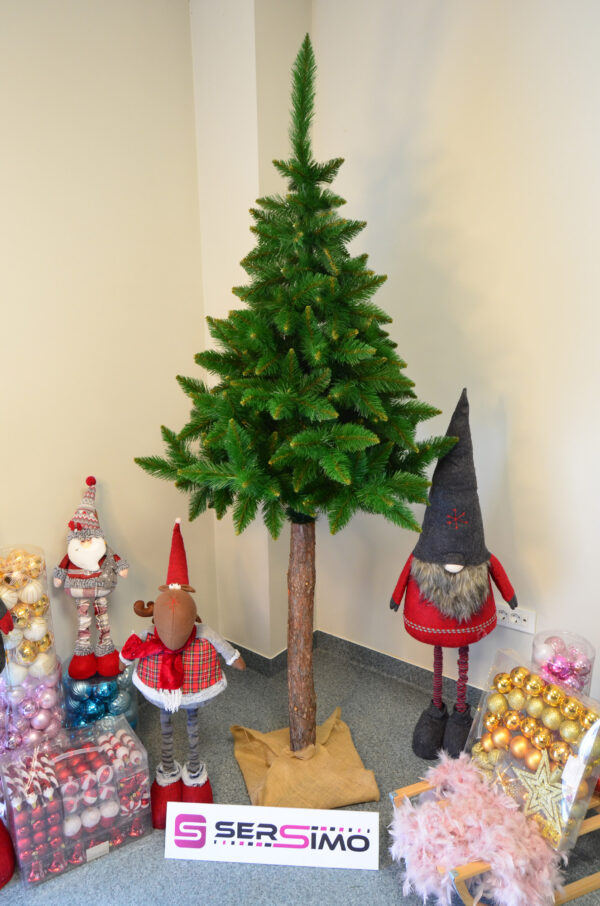 Mesterséges karácsonyfa Christmas Deluxe by Sersimo, fa törzsű talppal, Himalaya, 220 cm - Image 10