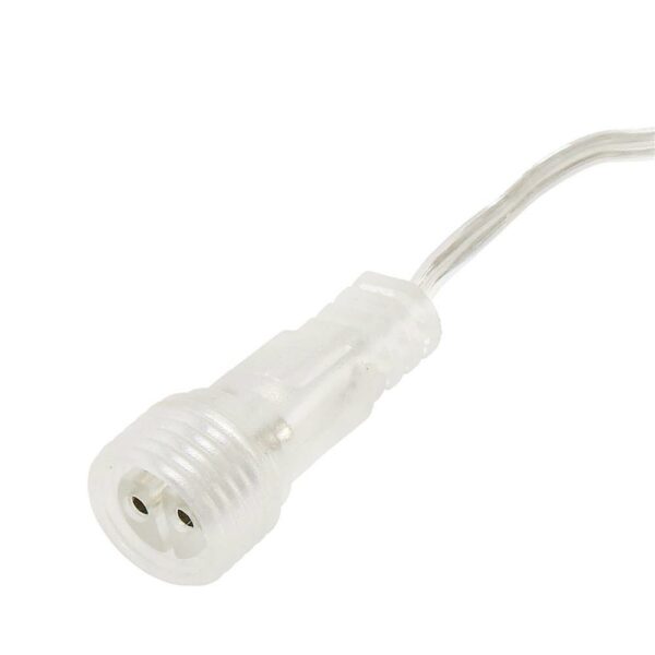 Instalatie de Craciun, 10 tuburi, 50cm, 480 LED, ploaie de meteoriti, alb - Image 11