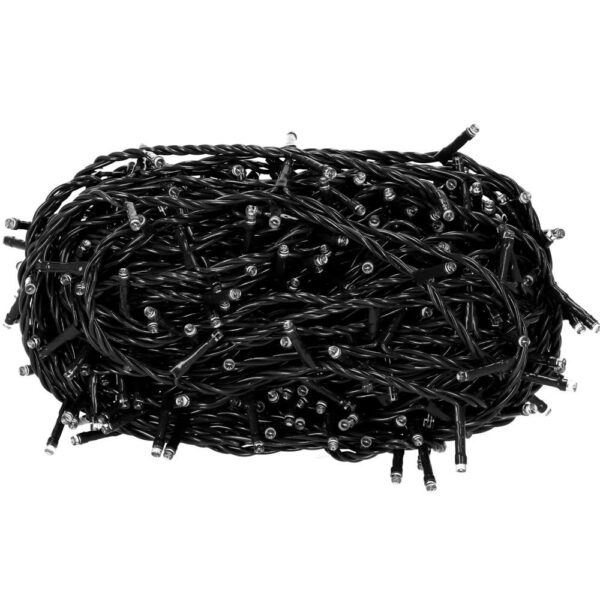 Fényszerelés a karácsonyfához, 25,5 méter, 300 LED vakuval, kék - Image 9
