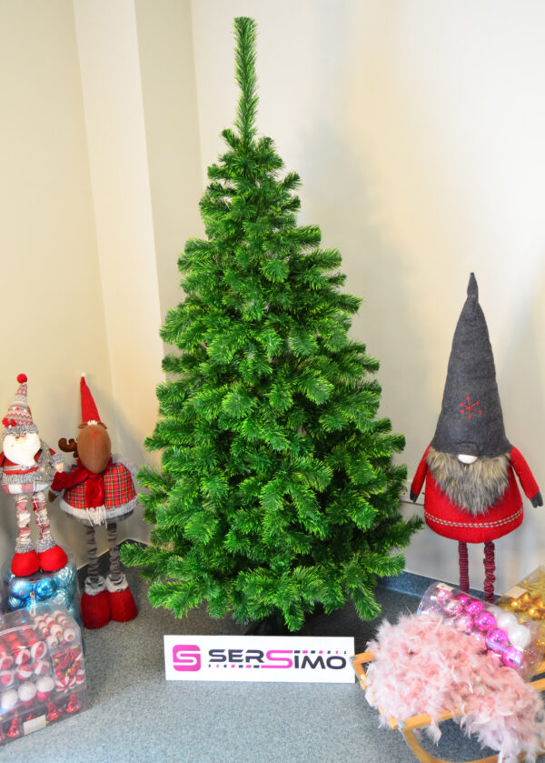 Brad artificial Christmas Deluxe by Sersimo, Duo, doua nuante verde, 200cm - Image 15