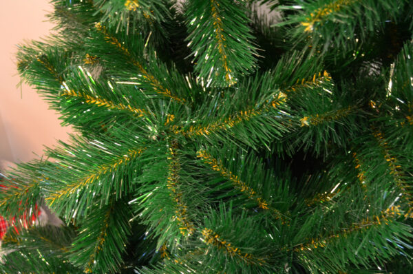 Brad artificial Christmas Deluxe by Sersimo, Starly, verde lucios, 200cm - Image 13