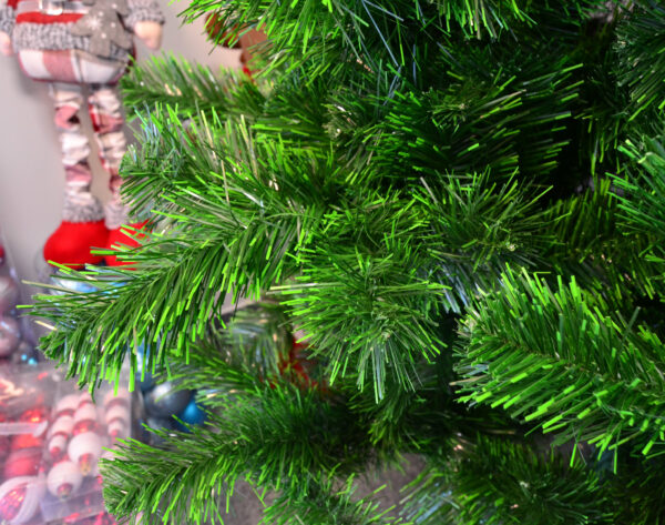 Brad artificial Christmas Deluxe by Sersimo, Duo, doua nuante verde, 150cm - Image 4