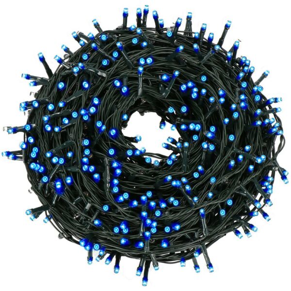 Karácsonyi fényfüzér, 31,5 méter, 500 LED, kék - Image 13