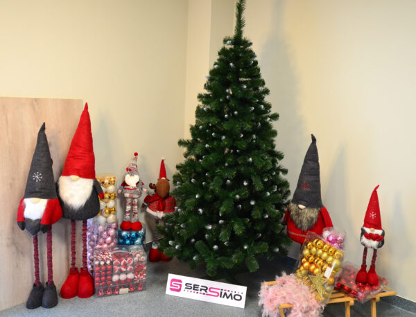 Brad artificial Christmas Deluxe by Sersimo, Canadian, 220cm - Image 13
