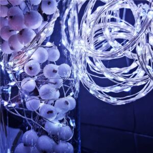 (DL) Instalatie lumina decorativa cu 500 LED-uri, 48m, iluminare alba