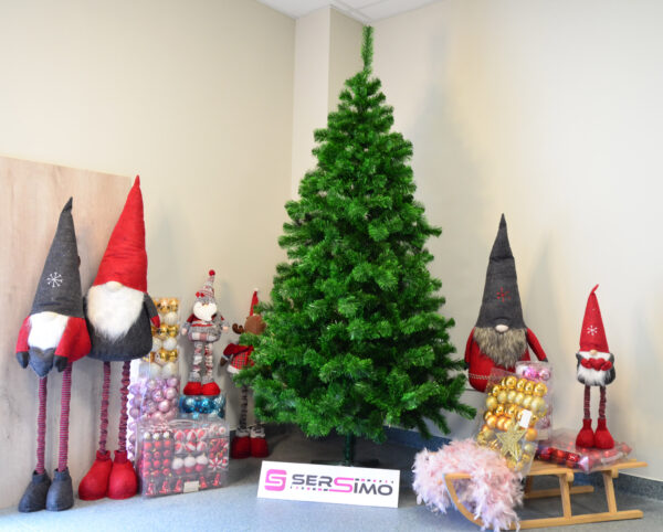 Mesterséges karácsonyfa Christmas Deluxe by Sersimo, Duo, két árnyalatú zöld színben, 220 cm - Image 16