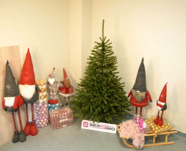 Brad artificial Christmas Deluxe by Sersimo, Scandinav, 180cm - Image 2