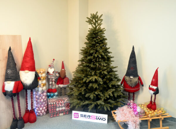 Mesterséges karácsonyfa Christmas Deluxe by Sersimo, Laponia, vegyes 2D és 3D tűkkel, 180 cm - Image 2