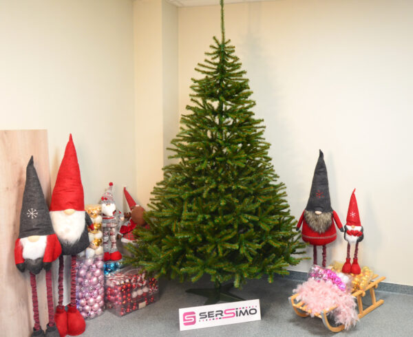 Brad artificial Christmas Deluxe by Sersimo, Scandinav, 240cm - Image 5