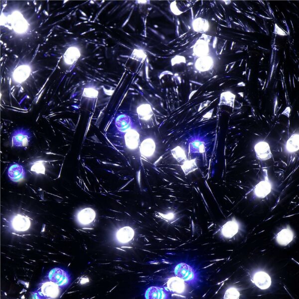 Fényszerelés a karácsonyfához, 25,5 méter, 300 LED vakuval, kék - Image 3