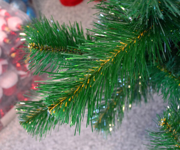 Brad artificial Christmas Deluxe by Sersimo, Starly, verde lucios, 200cm - Image 14