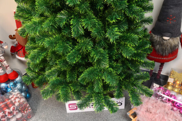 Brad artificial Christmas Deluxe by Sersimo, Duo, doua nuante verde, 240cm - Image 9