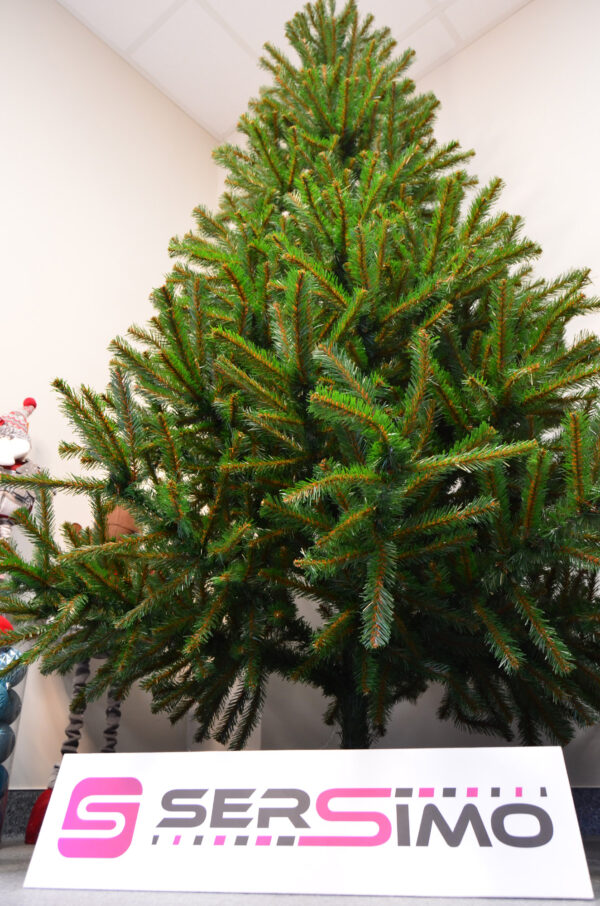 Brad artificial Christmas Deluxe by Sersimo, Scandinav, 220cm - Image 7