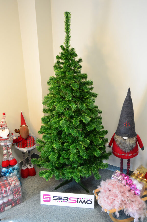 Brad artificial Christmas Deluxe by Sersimo, Duo, doua nuante verde, 200cm - Image 9