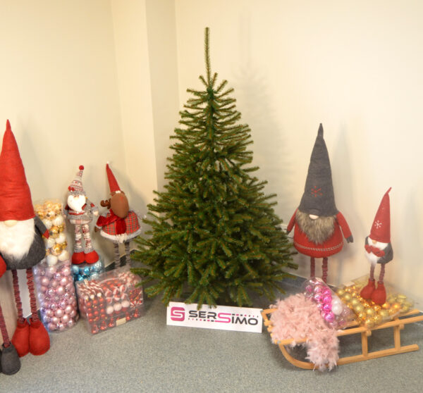 Brad artificial Christmas Deluxe by Sersimo, Scandinav, 180cm - Image 6