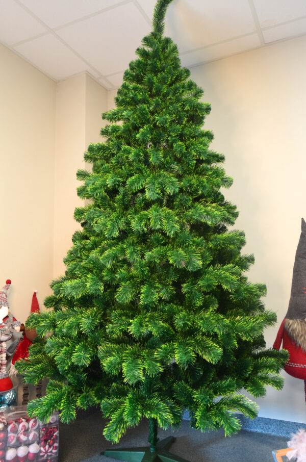Brad artificial Christmas Deluxe by Sersimo, Duo, doua nuante verde, 260cm - Image 7